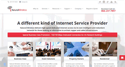 Desktop Screenshot of naturalwireless.com